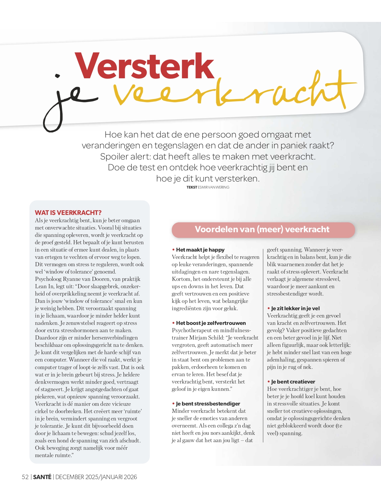 Versterk je veerkracht — pagina 1
